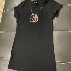Utah Utes 212 Fahrenheit  Black Bling Size M